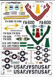F-94C Starfire decals